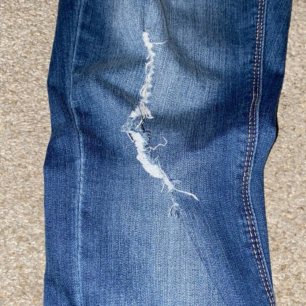 {1822 DENIM} Glen Maternity Distressed Cuffed Jean - Picture 6 of 10